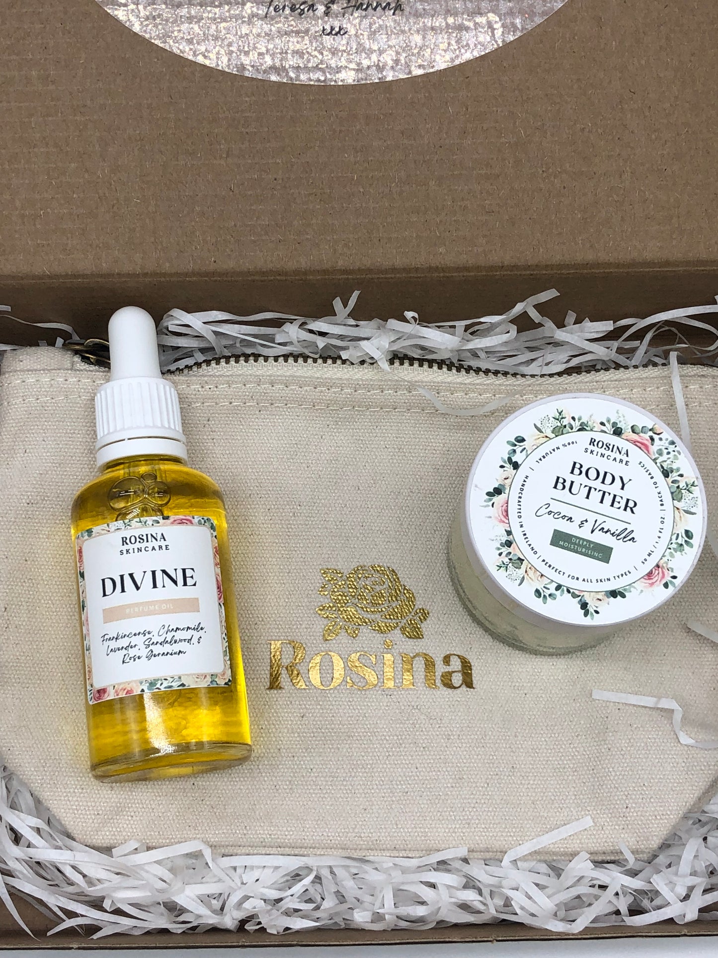 Divine Perfume Oil & Body Butter Gift Set