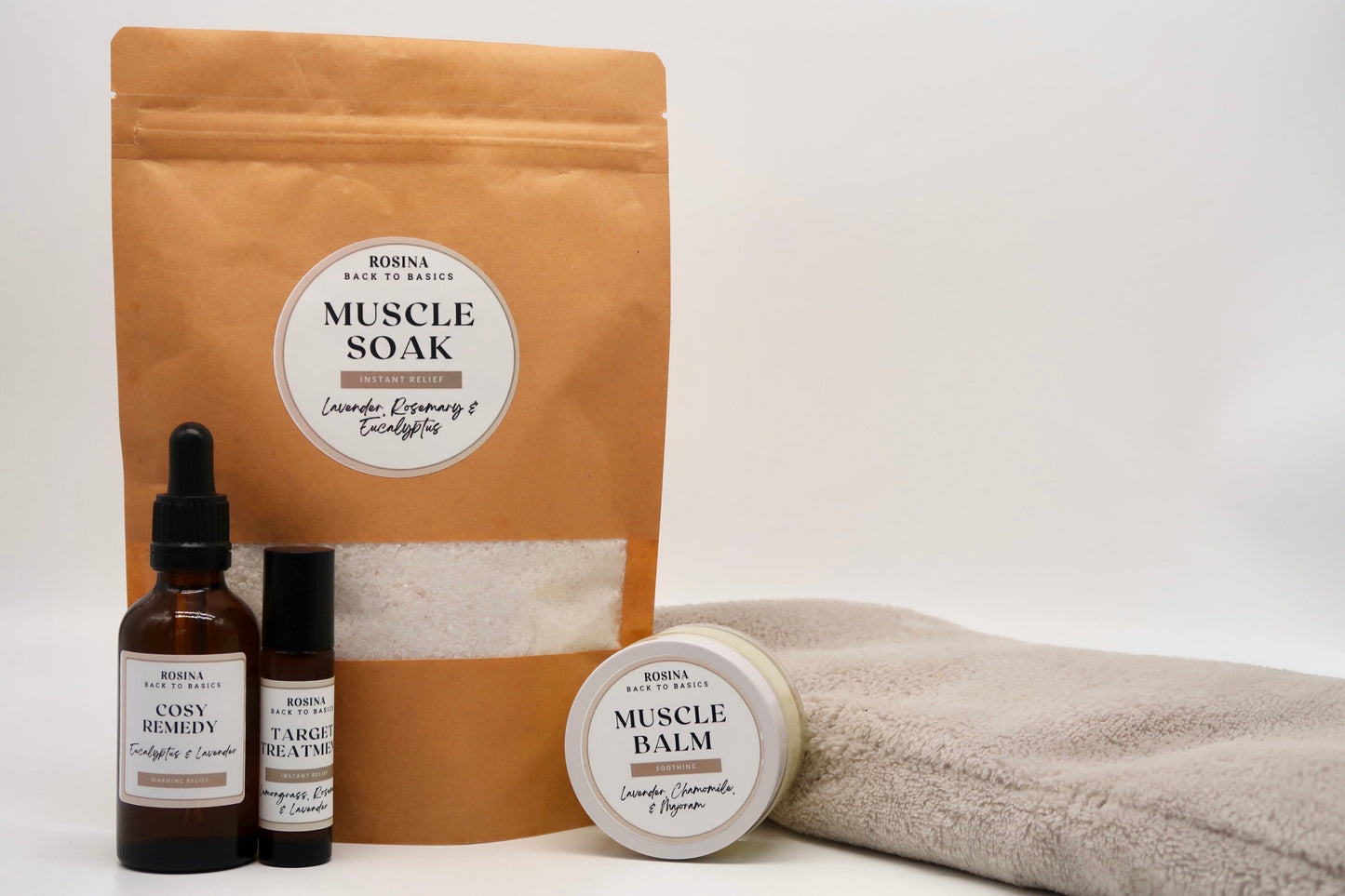 Muscle Recovery & Cosy Cushion Gift Set